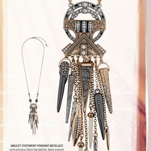 Amulet Statement Pendant Necklace